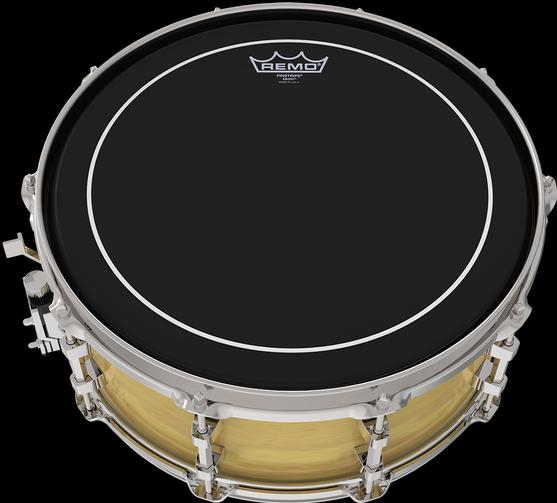 Image du produit Remo Pin Stripe Ebony (Moulinet, Tom, Caisse claire)