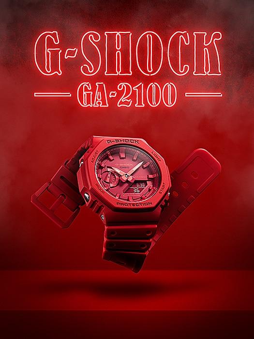 Actual product image G-Shock GA-2100 (Chronograph, 45 mm)
