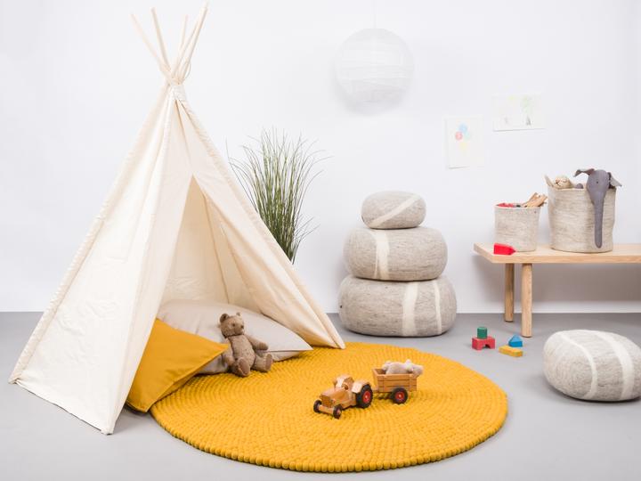 Actual product image Myfelt Round Flat XXXS (Ø 70 cm)