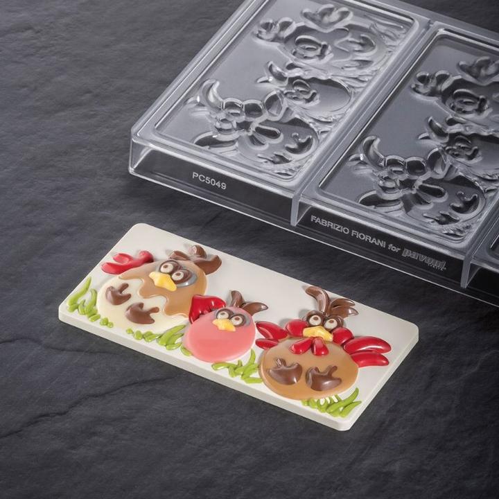 Produktbild Pavoni Schokoladenform Hühner