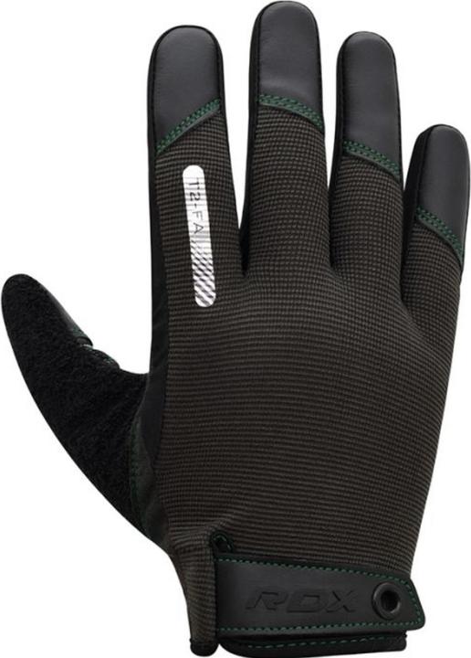 Actual product image Rdx Gym Training Gloves T2 Full Army Green-S (S)