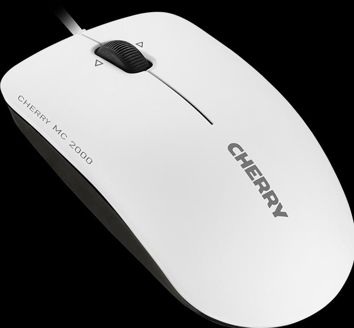 Actual product image CHERRY MC 2000 corded Mouse USB pale grey (Cable)