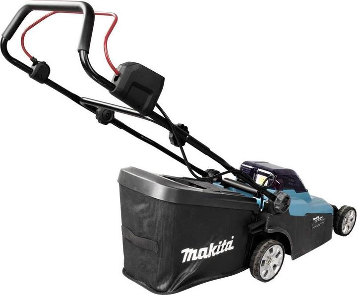 Actual product image Makita DLM382PM2 (Rechargeable battery operated)