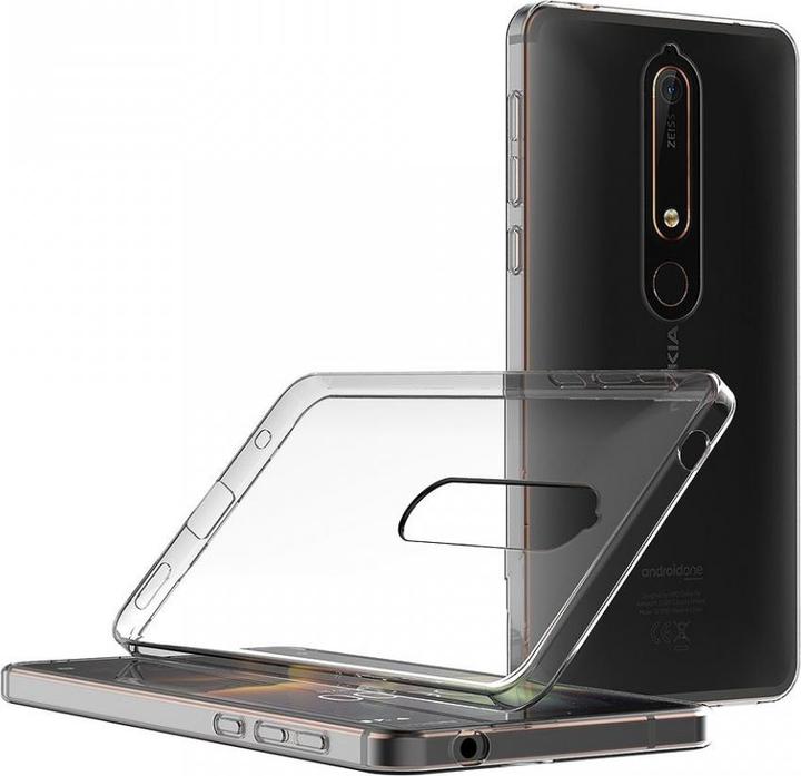 Immagine prodotto Screenguard Nokia 6.1 Custodia flessibile in TPU trasparente (Nokia 6.1)