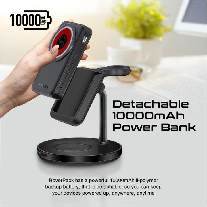 Image du produit ProMate RoverPack4-in1 Station de recharge avec powerbank (15 W)