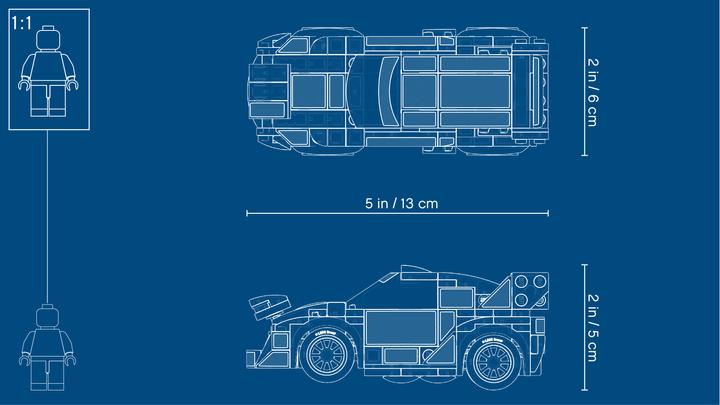 Produktbild LEGO Ford Fiesta M-Sport WRC (75885, LEGO Speed Champions)