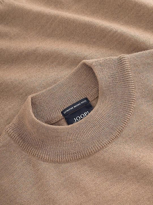 Produktbild Joop! Knit Davide Pullover Stand Up Collar Dark Beige (S, L)