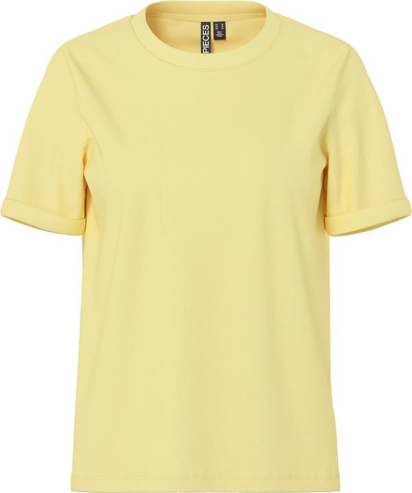 Pieces Einfarbige T-Shirt