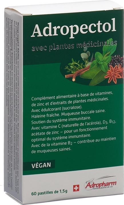 Produktbild Adropharm Plants Pastillen (60 Stück, Pastillen, 118 g)