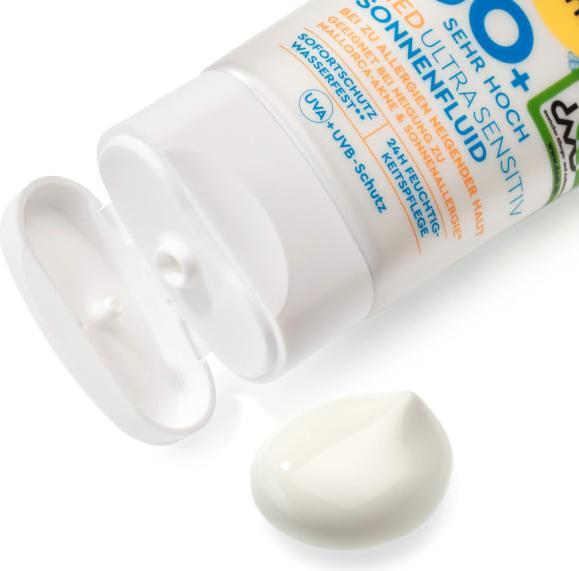 Image du produit dm Sundance MED ultra sensible (Crème solaire visage, SPF 50+, 50 ml)