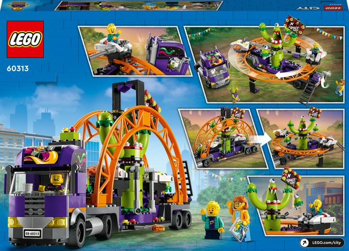 Immagine prodotto LEGO Camion con giostra spaziale (60313, LEGO City)