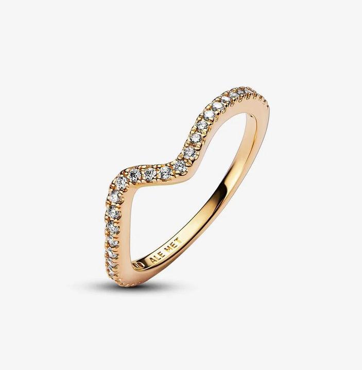 Produktbild Pandora Funkelnde Welle Ring (54)