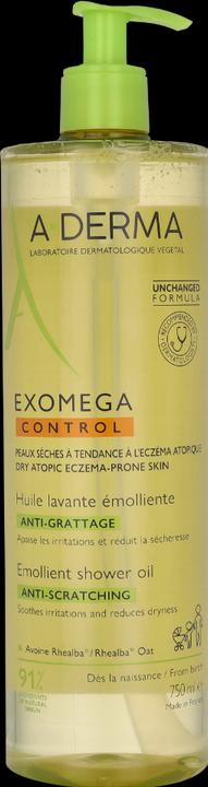 Produktbild A-Derma Exomega Control Emollient Cleansing Oil (Öl, 750 ml)