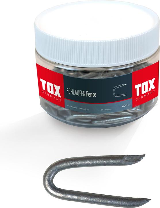 Image du produit Tox Boucles Fence 3,1x31 mm (400g) (400 pcs)