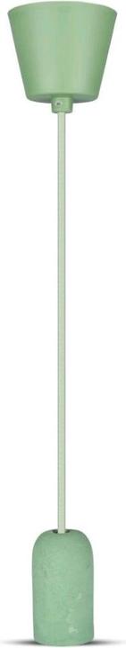 Actual product image V-TAC VT7668GN Concrete Hanging Lamp Green (E27)
