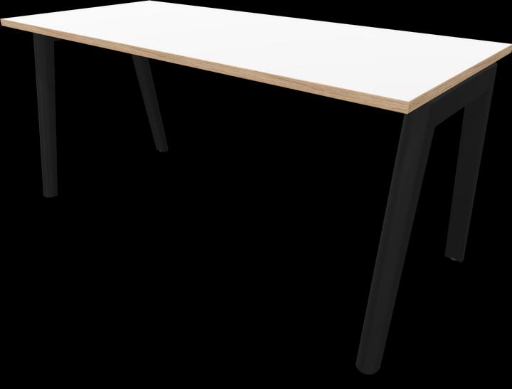 Wood | Ash stained black, White