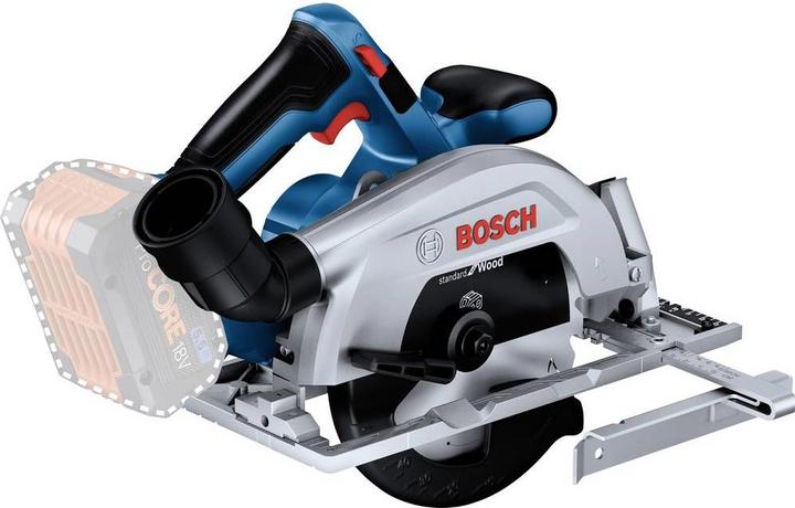 GKS 18V-57-2, 1x circular saw blade, Standard for Wood, 165 x 1.5, 1 L-BOXX insert for tool, L-BOXX 238, 2x ProCORE18V 5.5Ah battery, GAL 1880 CV quick charger, rip fence, 1.0 x 20 mm, 24, 1