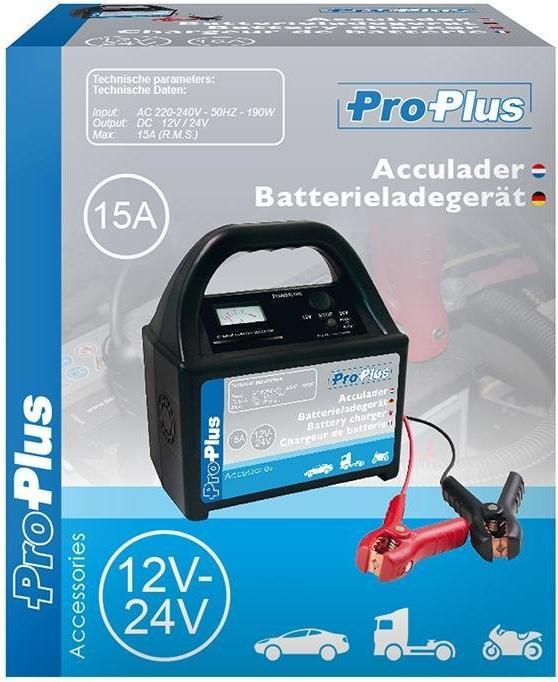 Actual product image ProPlus Battery charger 12V/24V 15Amp. (24V, 15 A)