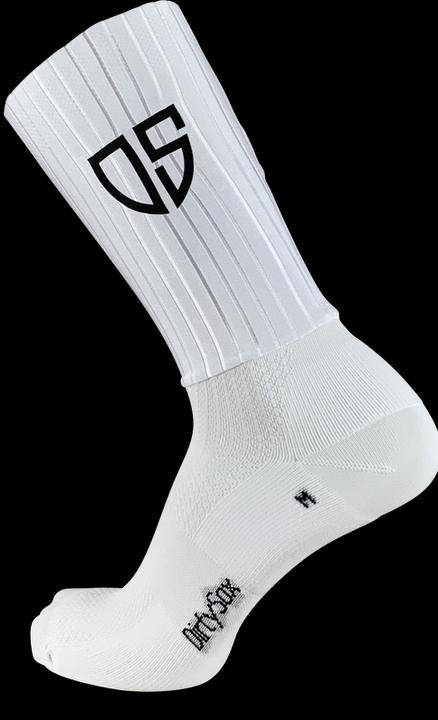 Actual product image Dirtysox Aero Socks - White (40 - 43)