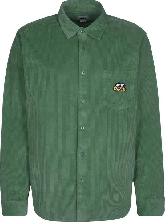 Actual product image Obey Peter Woven long sleeve shirt (M)