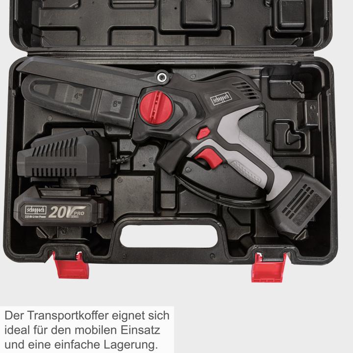 Actual product image Scheppach PCS6-20PROS (Battery chain saw)