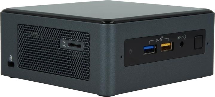 GecCOM NUC8i7BEH, 16GB DDR4, 500GB SSD, ohne HDD, Win10Pro - SEV 1011 (Intel Core i7-8559U, 16 GB, 500 GB)