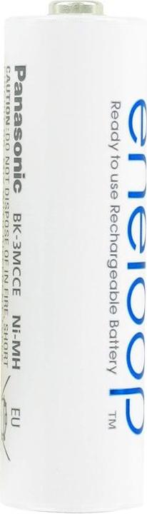 Actual product image Panasonic Rechargeable battery Mignon HR-3UTG 4er BonusPack with AccuSafe (4 pcs., AA, 2000 mAh)