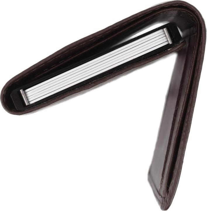 Image du produit The Chesterfield Brand Porte-cartes de crédit Wax Pull Up protection RFID en cuir 7 cm