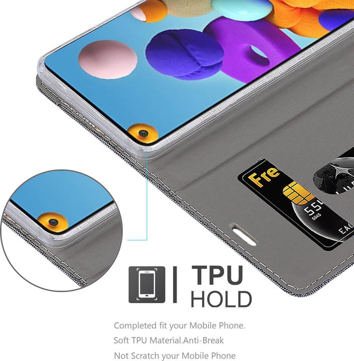 Actual product image Cadorabo Book Jeans Optics Cover (Samsung Galaxy A21s)