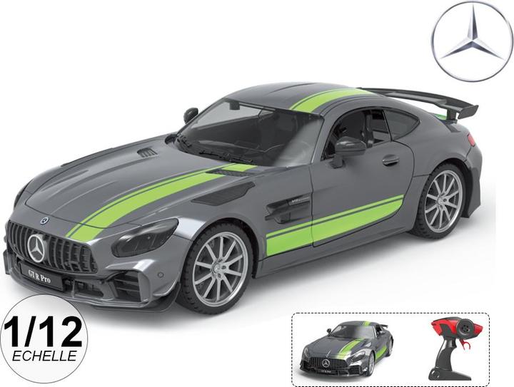 Produktbild VR Shinecon Ferngesteuertes Auto 1/12 2.4GHz - Mercedes AMG GTR Pro Anthrazitgrau