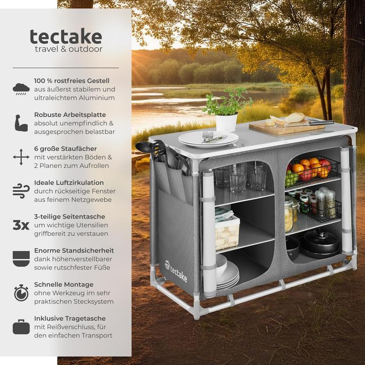 Produktbild tectake Campingküche