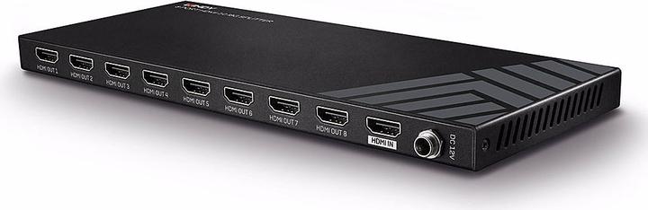 Actual product image Lindy HDMI 2.0 Splitter 8 Port