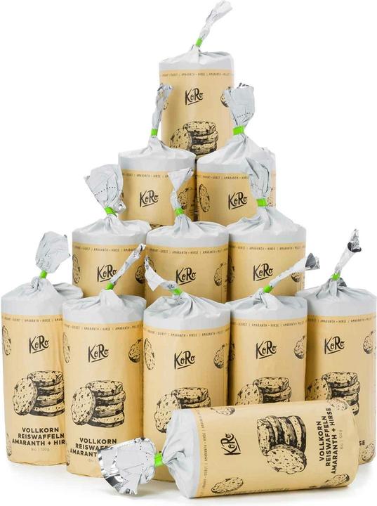 Produktbild KoRo Bio Vollkorn Reiswaffeln mit Amaranth und Hirse (1440 g)
