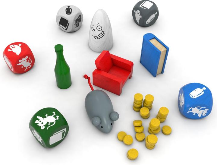 Actual product image Zoch Mind flash Dice flash (French, German, English, Italian)