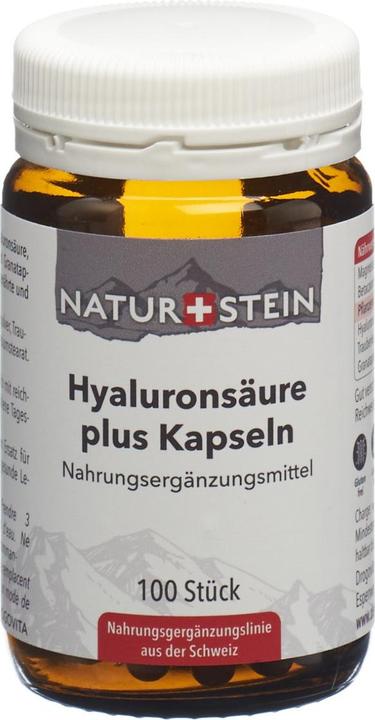 Actual product image Naturstein Hyaluronic acid plus (100 Piece, Capsules, 136 g)