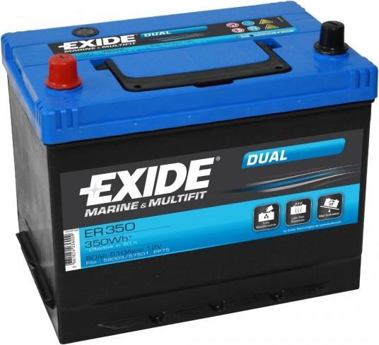 Exide ER350 Dual (12 V, 80 Ah)