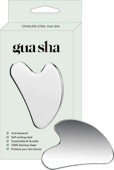 PhoneLook Premium Edelstahl Gua Sha Gesichtsmassage-Werkzeug mit eleganter Geschenkbox