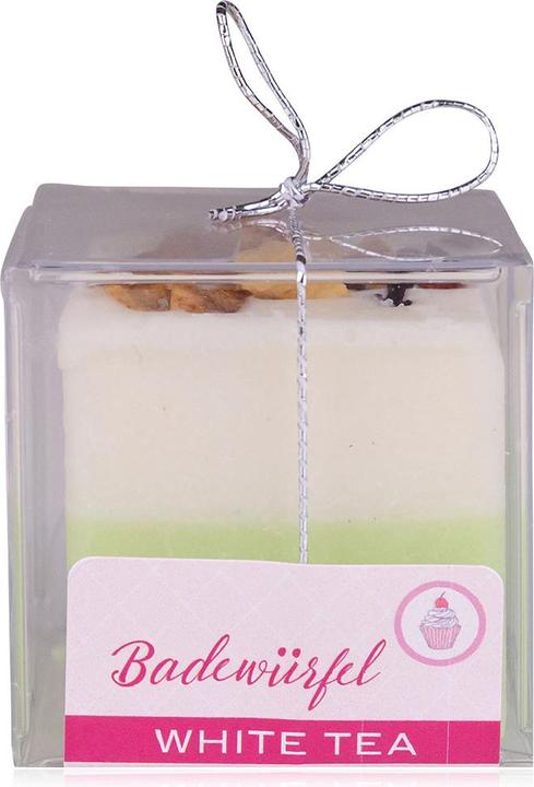 Actual product image Accentra Badepraline Badewürfel Weisser Tee (Bath truffles)
