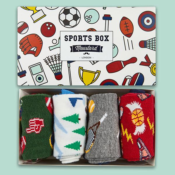Produktbild Moustard Sport Box (4er Pack, 41 - 47)