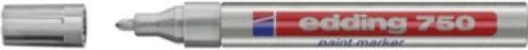 Produktbild Edding 750 Glanzlack-Marker (Silber, 4 mm, 1 x)