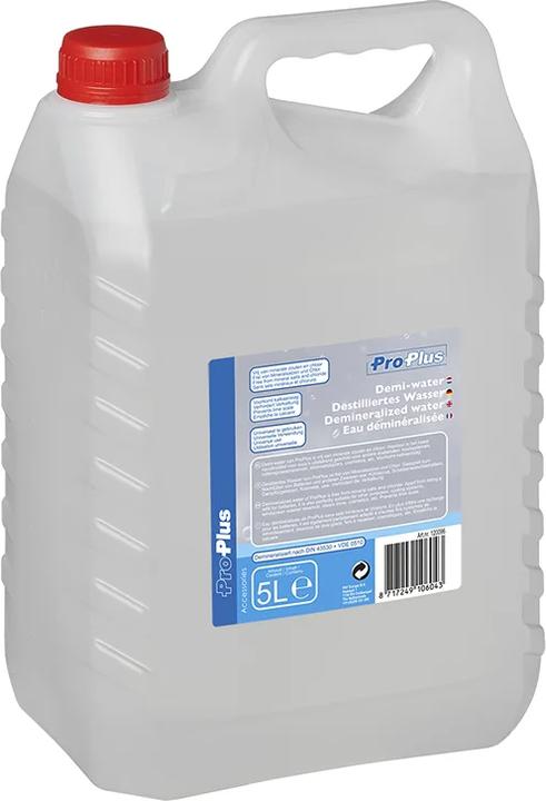 Produktbild ProPlus Destilliertes Wasser 5 Liter, DIN 43530 + VDE 0510