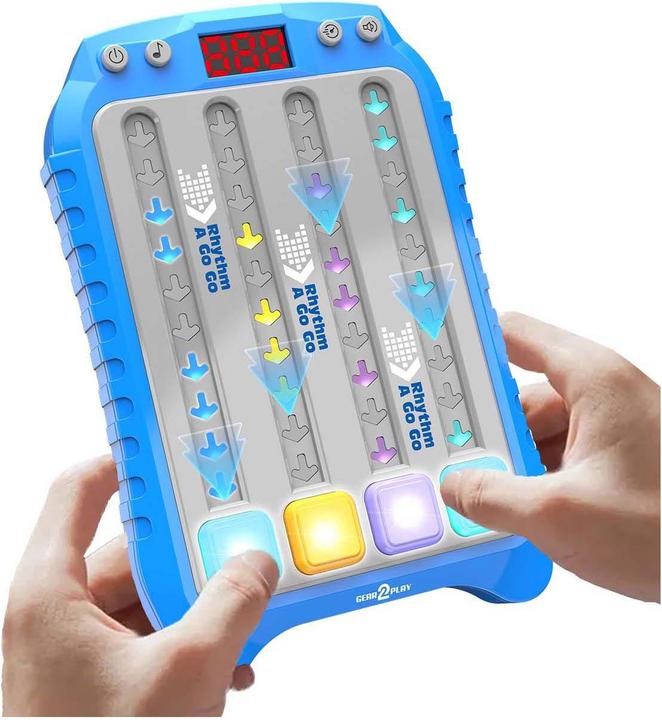 Immagine prodotto Gear2play Rhytm A Go Folge dem Rhythmus-Spiel, Blau