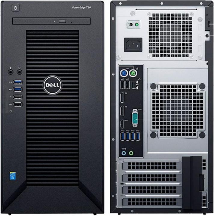 Produktbild Dell PowerEdge T30 (Intel Xeon E3-1225 v5, 8 GB, Tower Server)