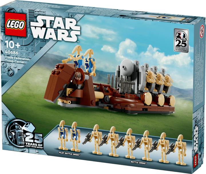 Actual product image LEGO Trade Federation troop carrier (40686, LEGO Star Wars)