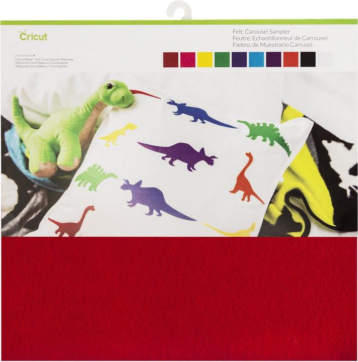Image du produit Cricut Feutre de bricolage Pack d'échantillons Carousel