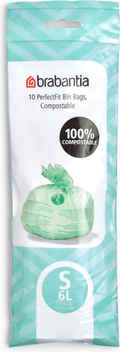 Actual product image Brabantia Perfect Fit Compost (10 x, 6 l)