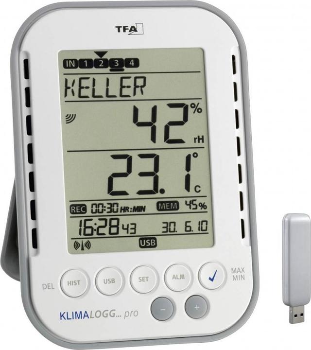 Productafbeelding TFA Klimaat Logg Pro