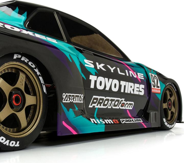 Actual product image Proline Body Nissan Skyline GT-R R34 unpainted, 1:7