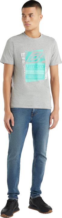 Actual product image Umbro Mens Layered Box Logo T-Shirt (S)