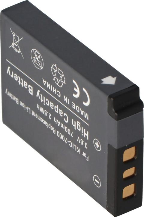 Actual product image Kodak Battery Klic-7003, EasyShare V803, V1003 (Rechargeable battery)